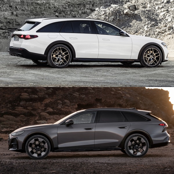 Mercedes E-Class T-Model All-Terrain vs Audi A6 Allroad Quattro