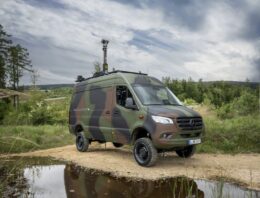 Mercedes Sprinter Debuts as a Drone Hunter at Eurosatory 2026