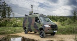 Mercedes Sprinter Debuts as a Drone Hunter at Eurosatory 2026