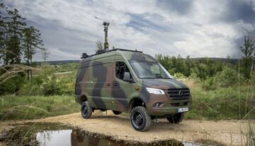 Mercedes Sprinter Debuts as a Drone Hunter at Eurosatory 2026