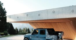 First Official Photos of the Mercedes G-Class Cabriolet with the Soft Top Retracted