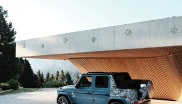 First Official Photos of the Mercedes G-Class Cabriolet with the Soft Top Retracted