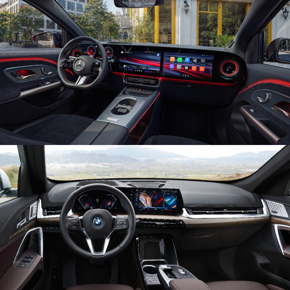 Mercedes GLA vs BMW iX1