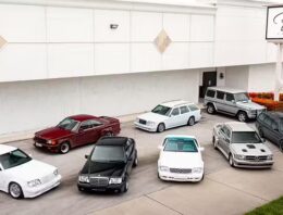 Collection of Tuned Mercedes Youngtimers from the 1970s–1990s