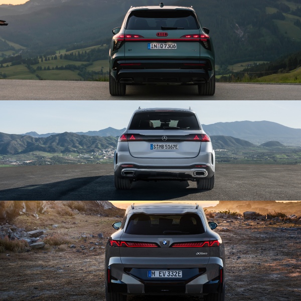 Audi Q7, BMW X5, Mercedes GLE facelift 2026
