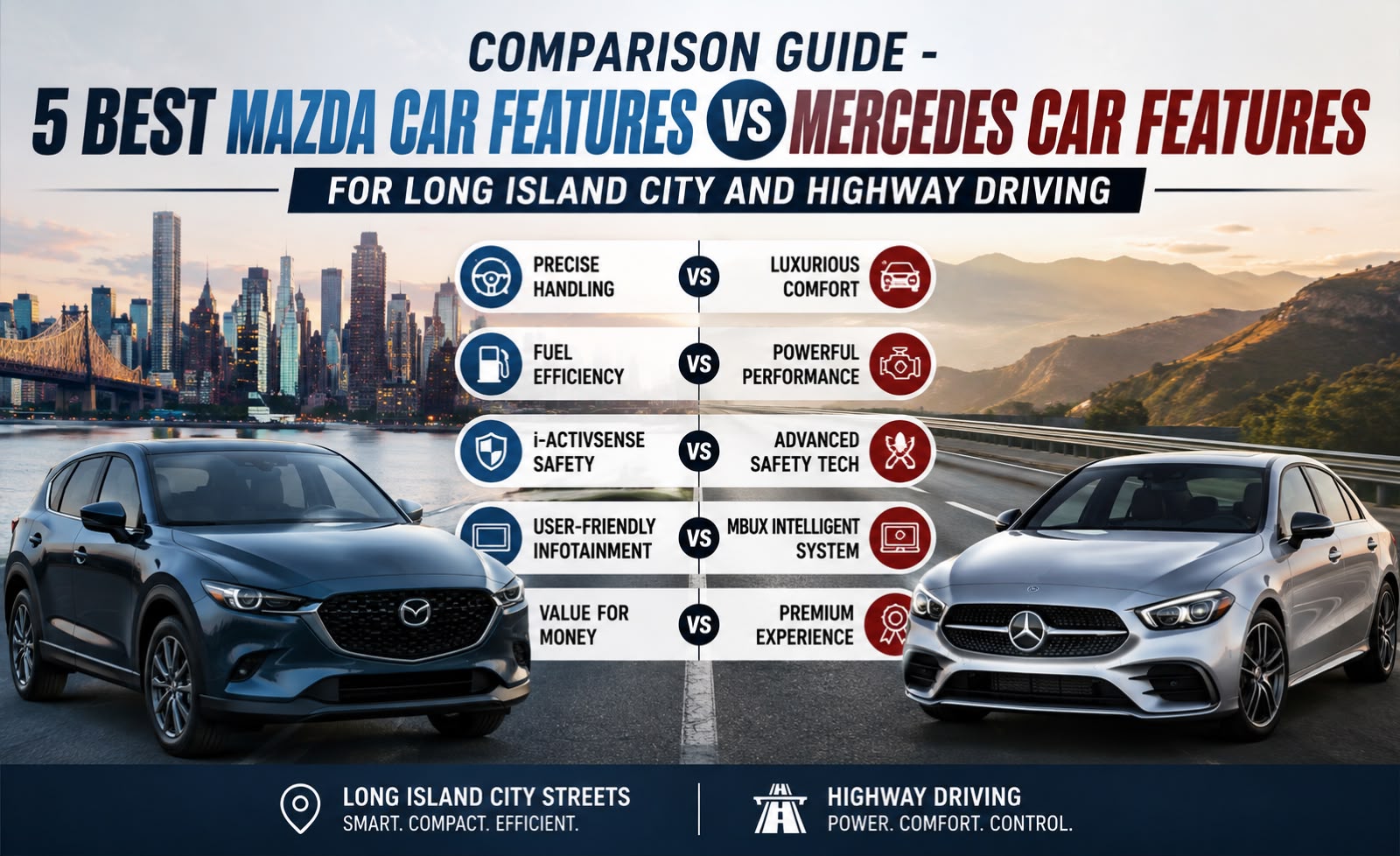 mazda vs Mercedes 