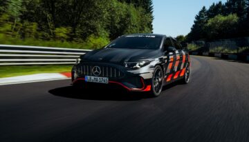 New Mercedes-AMG CLA 45 Electric Becomes the Fastest Sedan at the Nürburgring