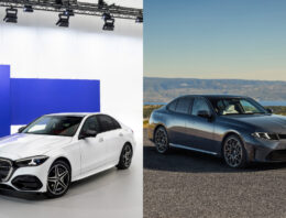 First Comparative: the New BMW 3 Series vs Mercedes C-Class Facelift