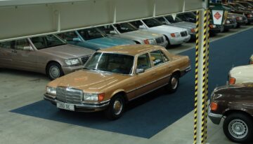 Mercedes 350 SE Bizantine Gold 1973