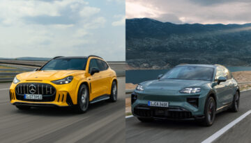 First Glimpse: New Mercedes-AMG GT SUV vs Porsche Cayenne  Electric
