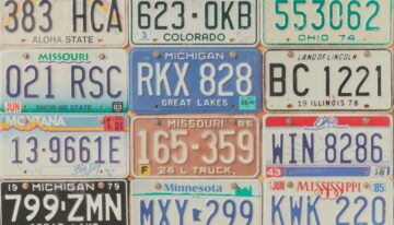 Why Fifty State License Plate Sets Make a Uniquely American Display