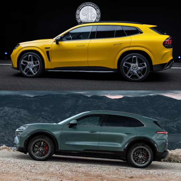 Mercedes-AMG GT SUV vs Porsche Cayenne Electric 
