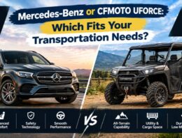 Mercedes-Benz or CFMOTO UFORCE: Which Fits Your Transportation Needs?